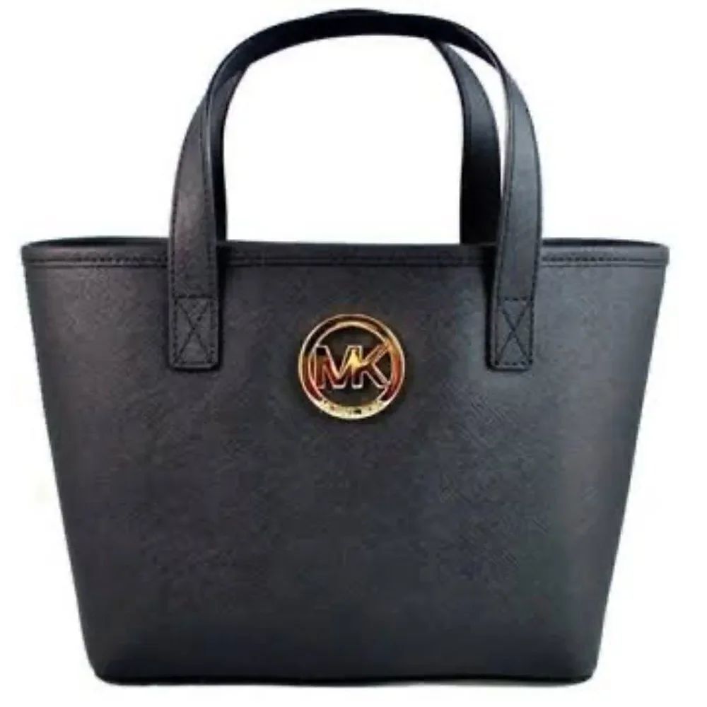 Michael Michael Kors Black Jet set travel tote